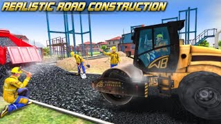 JCB GAMES // LEVEL 1 TO 15 // ROAD BUILDER CITY CONSTRUCTION 2018 // ANDROID FHD GAMEPLAY screenshot 5
