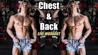 Chest & Back Live Workout | What City Should I Move To
