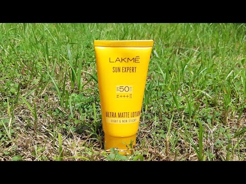 Lakme sun expert spf 50 uva pa+++ uvb ultra matte lotion review, best sunscreen for summers