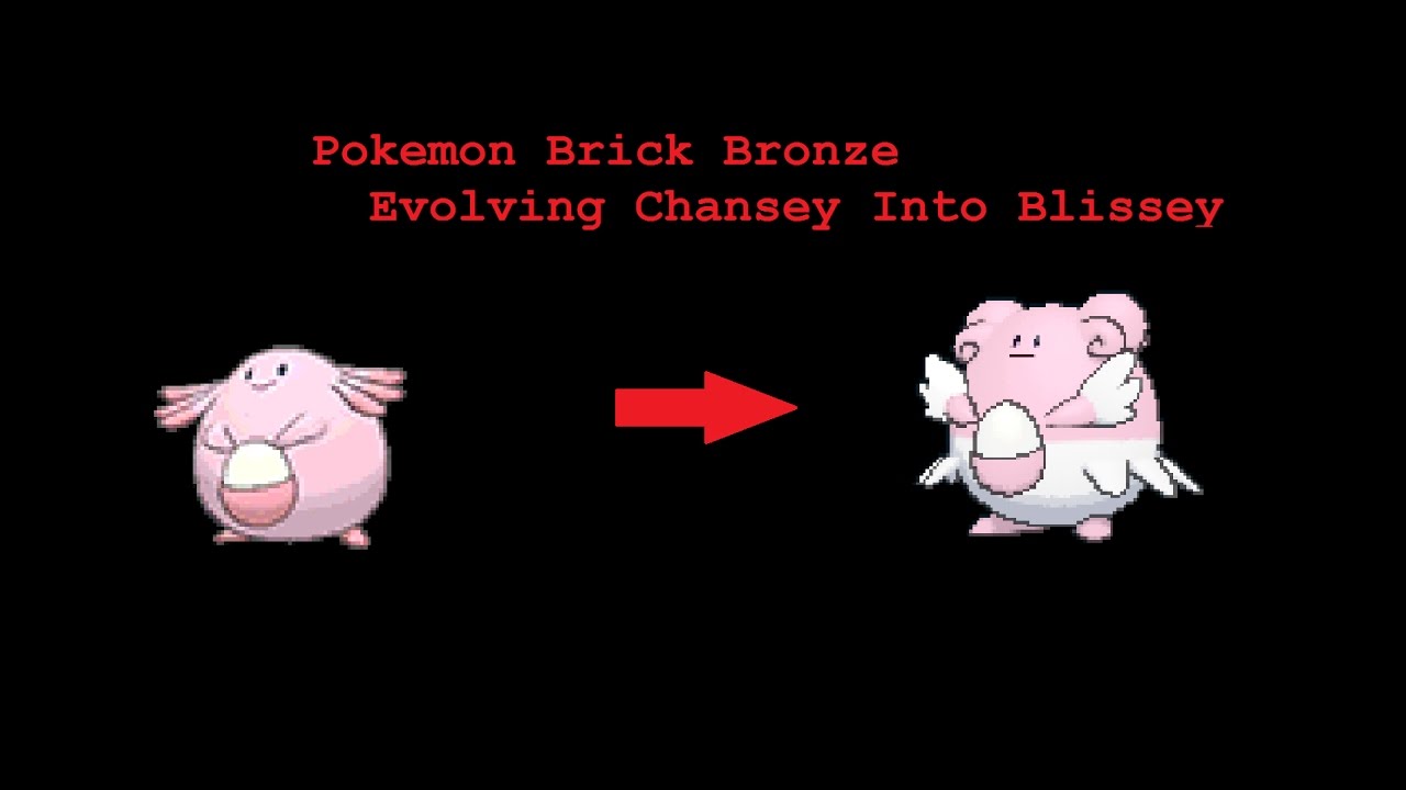 Evolving My New Chansey!! | Pokemon Brick Bronze [#6] | ROBLOX - YouTube