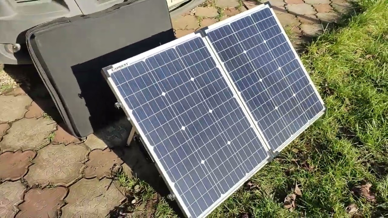 Солнечная панель Carbest 120W складная с контроллером.