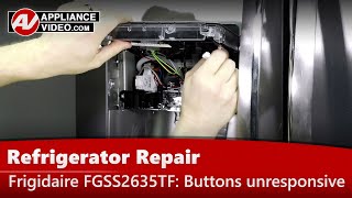 frigidaire refrigerator user interface replacement