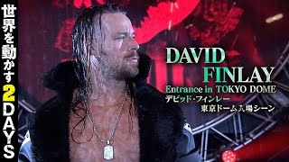 David Finlays Wrestle Kingdom 18 Tokyo Dome Entrance