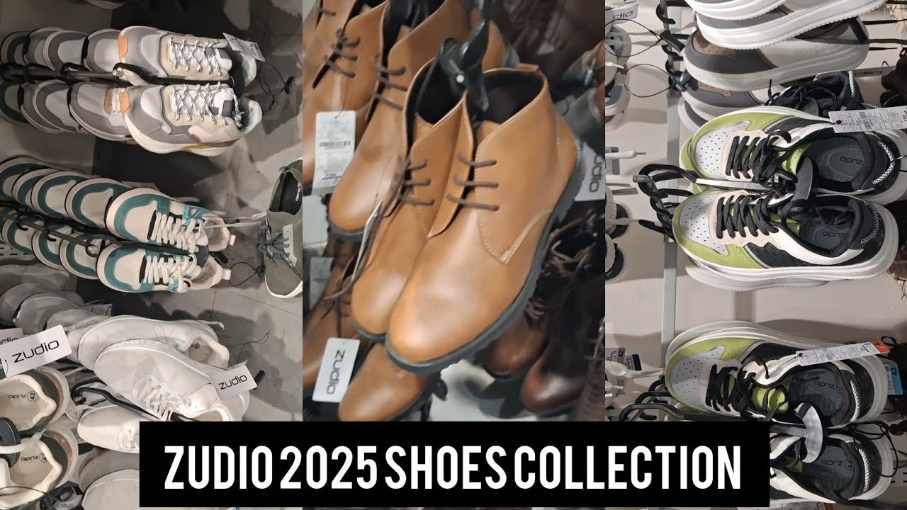 ZUDIO SHOES & SNEAKERS 2025 COLLECTION/ZUDIO SHOPPING VLOG & ZUDIO SHOE HAUL 2025 