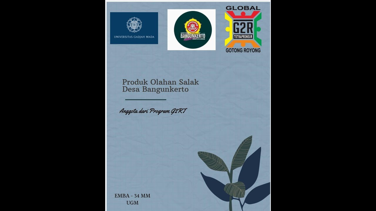 Portofolio G2RT Bangunkerto 1 - YouTube