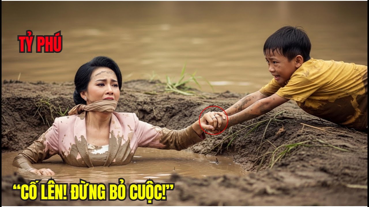 Cậu bé nghèo cứu nữ tỷ phú suýt bị vùi lấp trong hố bùn – Cái kết công lý đầy bất ngờ