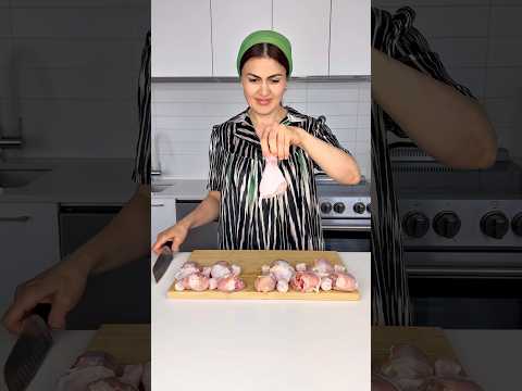 Crispy chicken legs with potatoes, baked in the oven, a very simple and delicious recipe