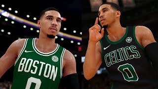 NBA 2K19 Jayson Tatum Screenshot and Rating!