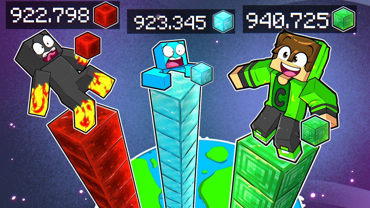 QUEM FAZ A TORRE MAIS ALTA NO MINECRAFT?