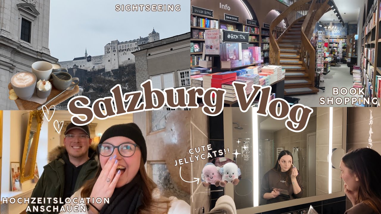 HIER werden wir JA sagen?!😭🤍🕊️ hochzeitsvorbereitungen, sightseeing & bücher shoppen📚 