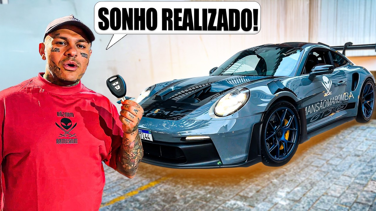 PORSHE GT3 RS PELAS RUAS DE MOEMA 