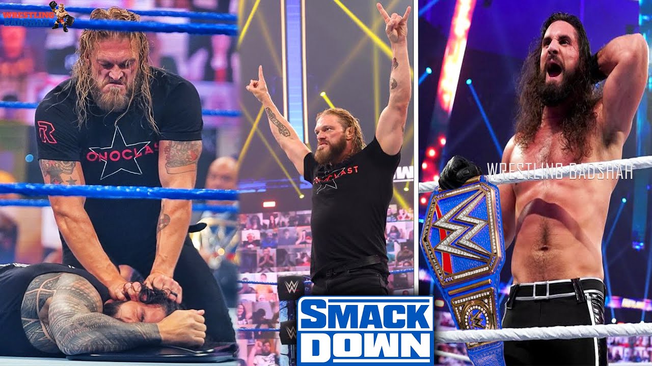 Seth Rollins Winning Universal Championship 2021?! Edge Returns & Attacks Roman Reigns at Smackdown!