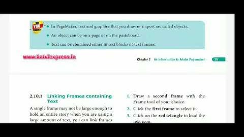 12 th comp Application ch 2 - An introduction to Adobe pagemaker (part 6)