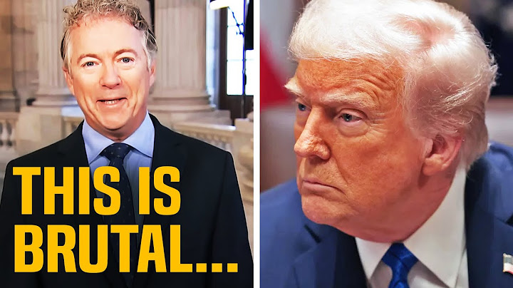 DAMN: Rand Paul claims JD Vance almost TURNED on Trump