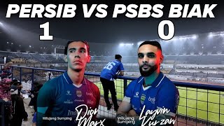 PERSIB VS PSBS BIAK VLOG NYETADION DI GELORA BANDUNG LAUTAN API