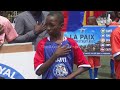 Schoolchildren stage their own World Cup to celebrate Haiti's participation in soccer competition