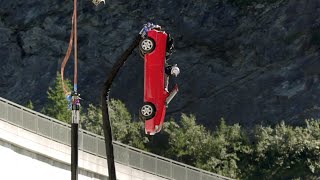 SPOILER: BUNGEE JUMPING in a CAR off a DAM | Top Gear