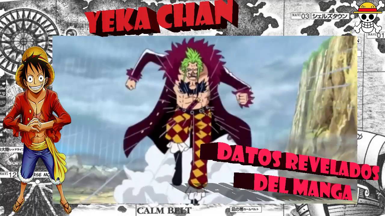 DATOS RECOPILADOS DE LOS MANGAS 808 Y 809 - ONE PIECE