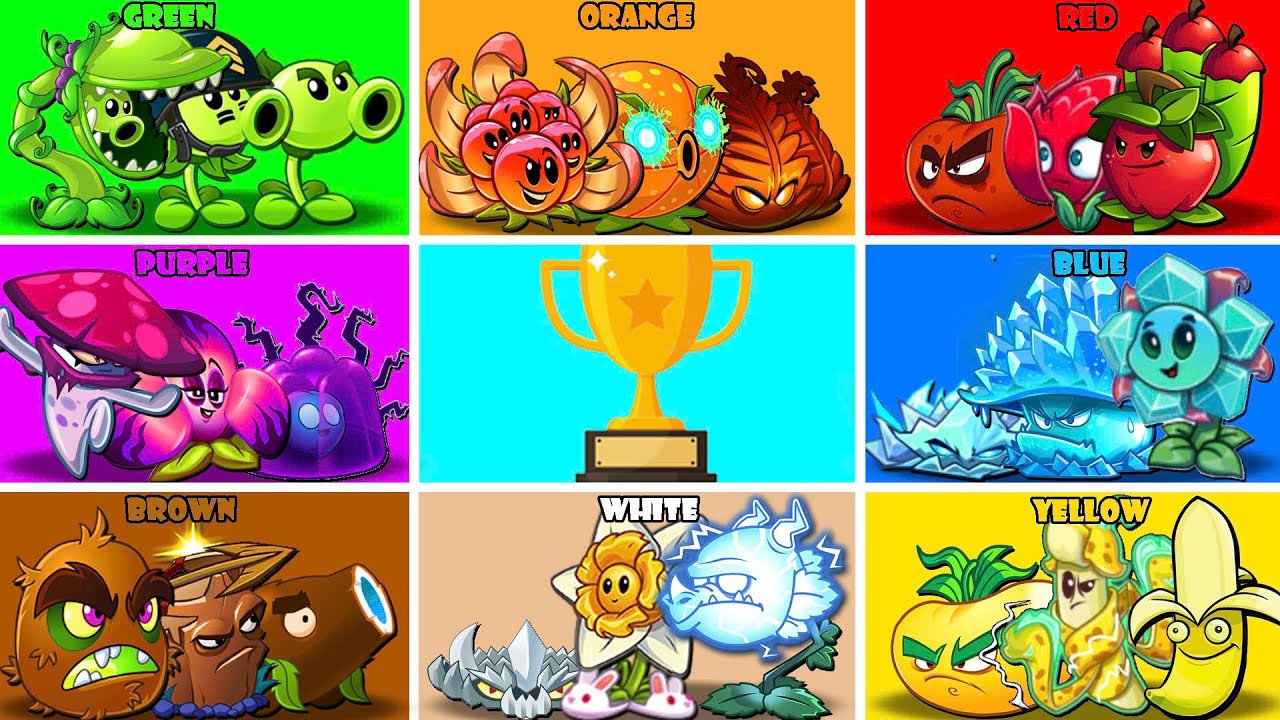 Pvz 2 Tournament 8 Team 3 Plants Vs All Zombies - Who Will Win? - Team ...