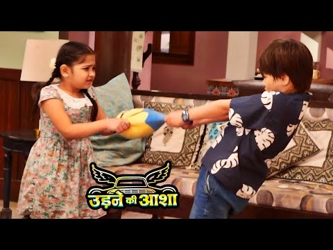 Udne Ki Aasha | Latest Episode | Pankhuri Snatches the Toy from Laksh to Protect Arya | On Location