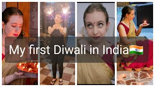 My first Diwali in India (Foreigner in India)