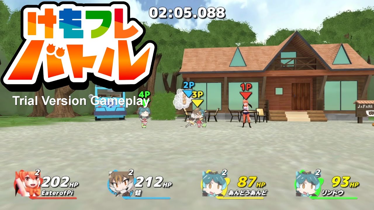 Trying out the Kemofure Battle (Trial Edition) Demo!