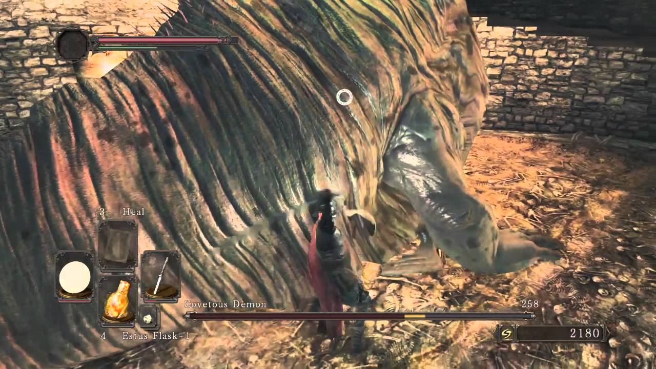 Dark souls 2 scholar of the first sin Covetous demon