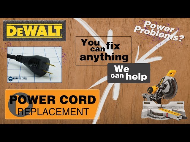330079-98 DEWALT / Black & Decker Power Tool Cord Set 14/2 X 10FT OEM – Tri  City Tool Parts, Inc.