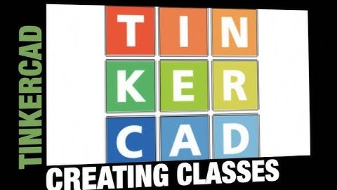 Creating a class in Tinkercad