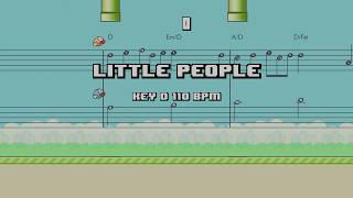 Little People 🐤🎹 Easy Piano for Beginners | Flappy Bird Play-Along screenshot 1