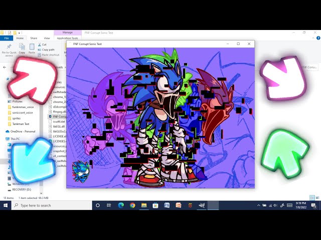 FNF Sonic.exe 2.0 Test by Bot Studio