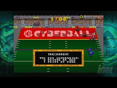 Cyberball 2072 Xbox Live Gameplay - Touchdown