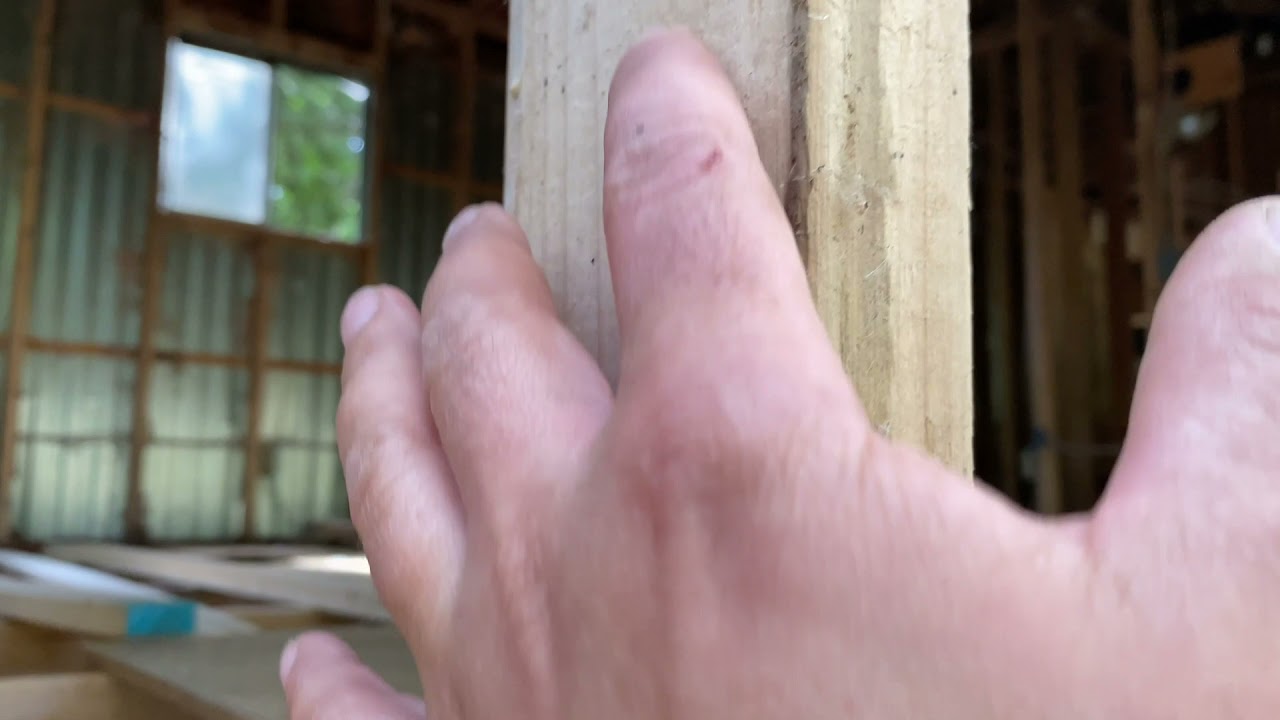 Single Wide Mobile Home Rim Joist Repair Video 1