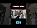 1000 Pull-Ups Challenge | DAY 4 #shorts #pullups #transformation