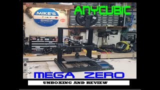 AnyCubic Mega Zero 3D Printer Unboxing and Review