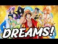 The Straw Hat's DREAMS: Difficulty Ratings!! - One Piece Discussion | Tekking101