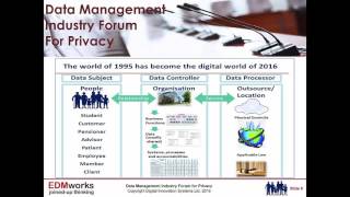 Privacy By Design and Consent Management Webinar