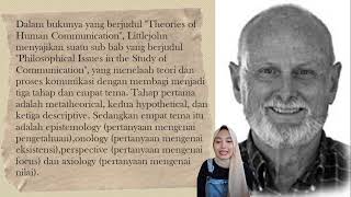Filsuf Stephen W. Littlejohn oleh Rehana