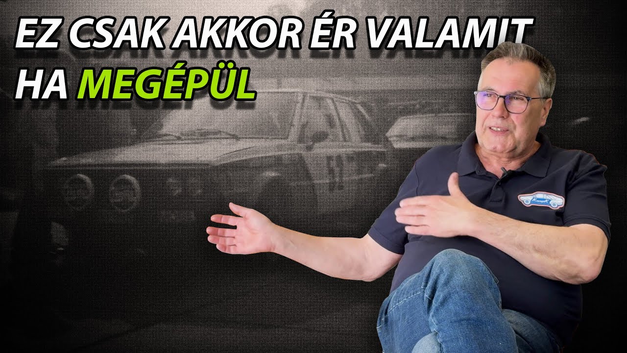 RallyeDreamer l Kanyik Antal - Egy roncsból legenda – így kezdődött minden