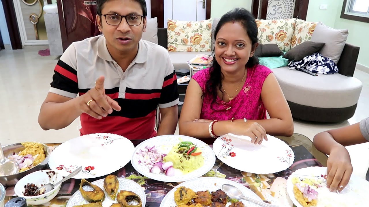 Panta Bhat Vs Garam Bhat | Nice Eating Show | Rice with Ilish Fish | Snacks | Boil Potato | Indian Food Loves You