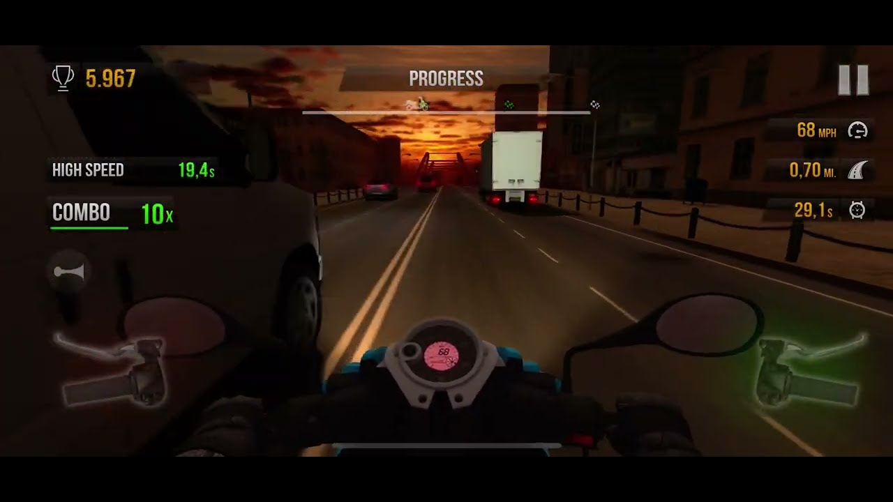 Traffic Rider Level 4 - Perfect Score - YouTube