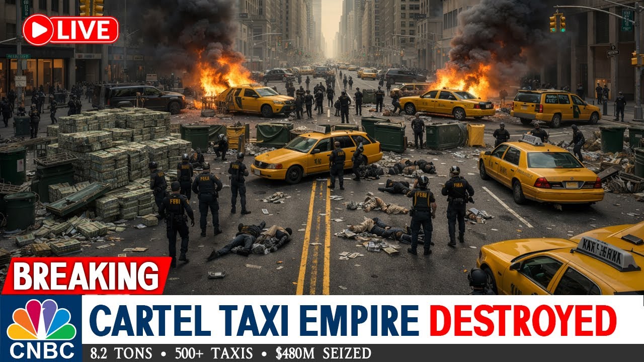 DEA & FBI STORM Los Angeles Taxi Empire — 8.2 Tons, 500 Vehicles & $480 Million SEIZED!