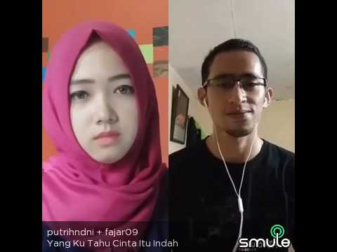 Afgan ft Nagita (Fajar feat. Putri Handini - Yang Ku Tahu Cinta Itu Indah)