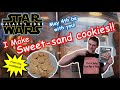 May the 4th be with you // Sand Cookies // Star wars snacks // Party Snacks