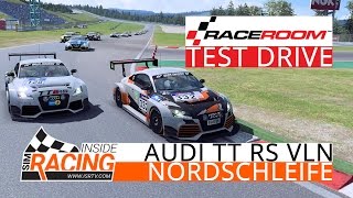 RaceRoom Audi TT RS VLN Test Drive at Nordschleife VLN