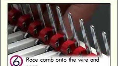 RENZ Private Bind Comb Binding Machine