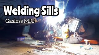 Welding the Sills on my K11 Micra With No Previous Experience