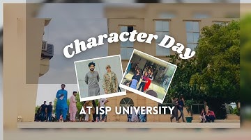 character day at isp | institute of southern punjab Multan|