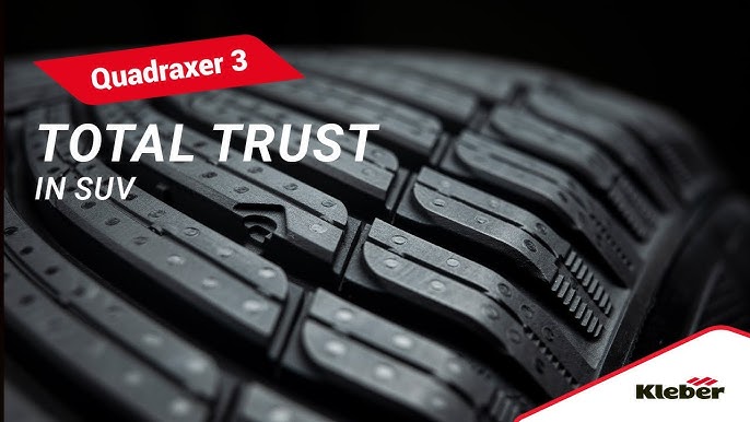 QUADRAXER 3 I Designed for changing weather not for changing tyres ▷ KLEBER  - YouTube