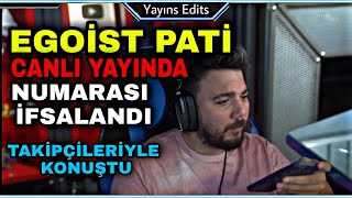 Egoi̇st Pati̇ Canli Yayinda Numarasi İfsalandi - Taki̇pçi̇leri̇yle Konuştu